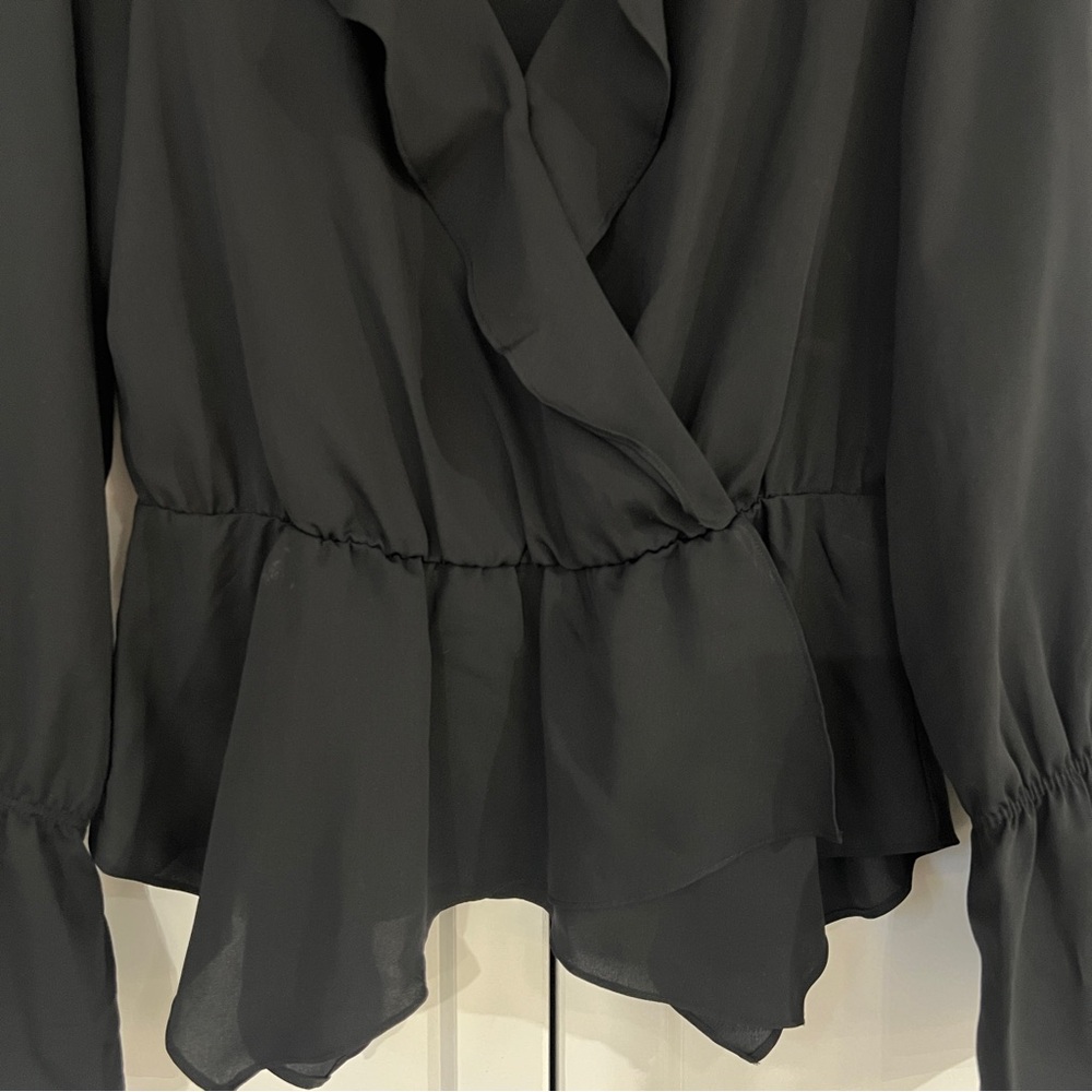 Bcbg Frilly Blouse View 4